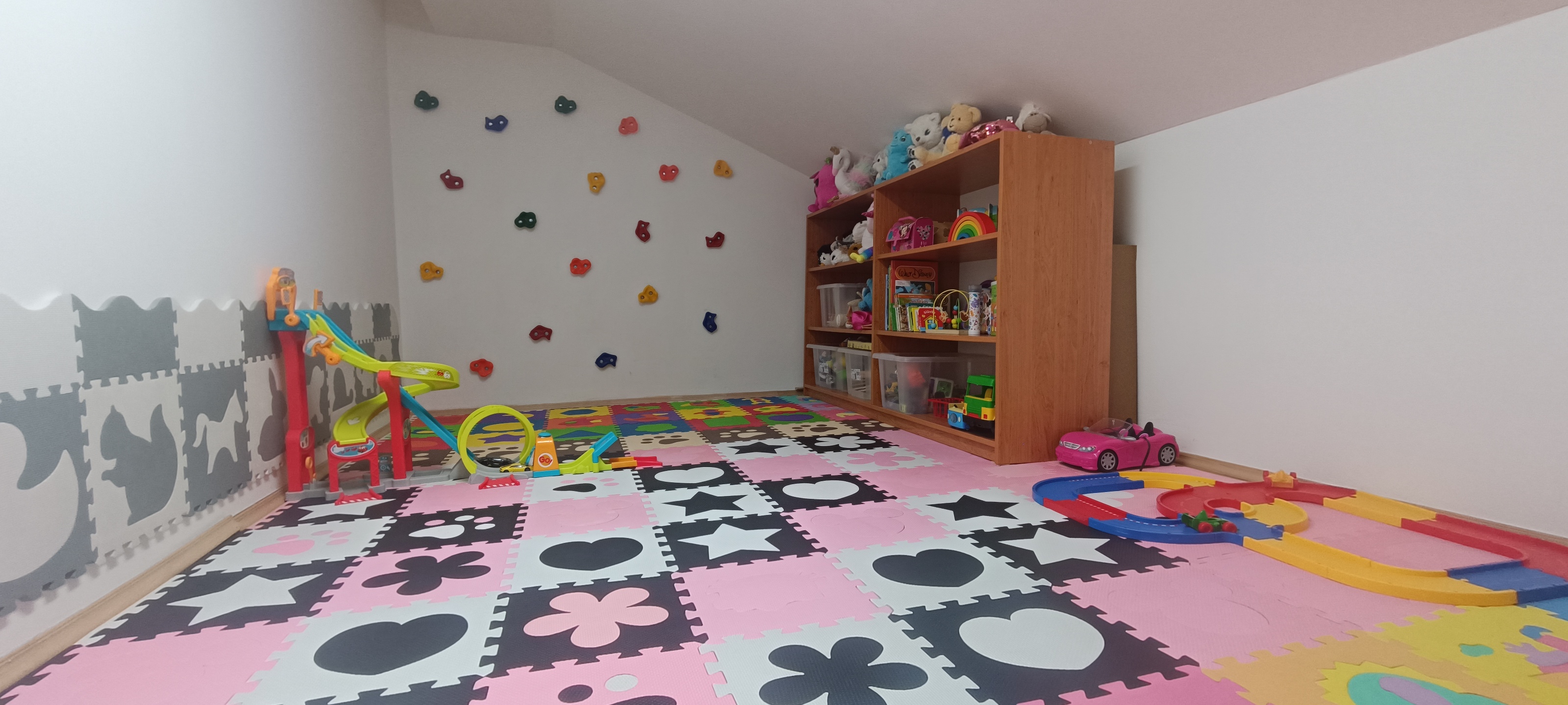 Bezpečný dětský koutek u tréninku